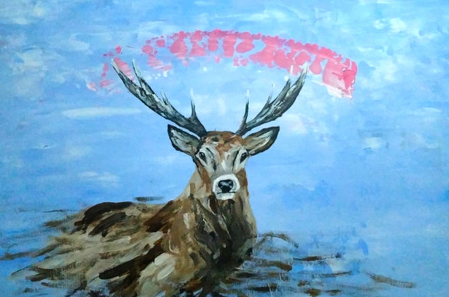 Deer Acrylic Panel Animals