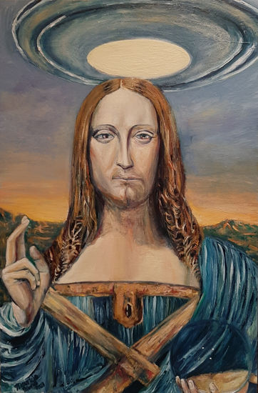 El regreso de Salvator Mundi Oil Canvas Others