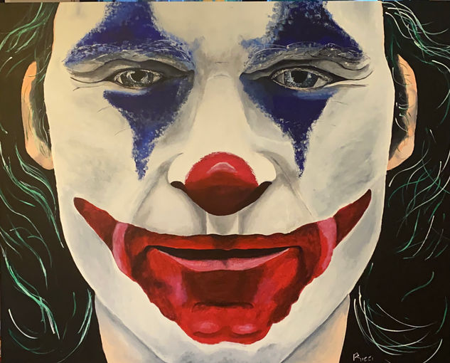 Guason Joker Acrylic Panel Portrait