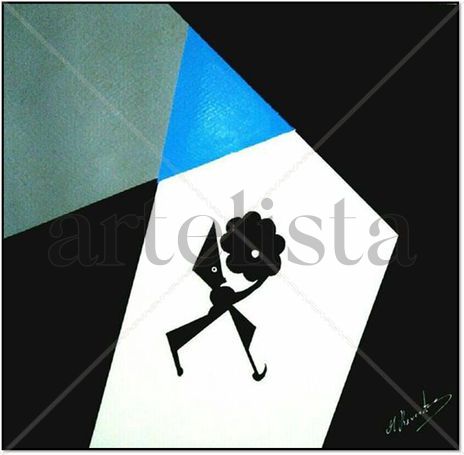 Llevando una flor
