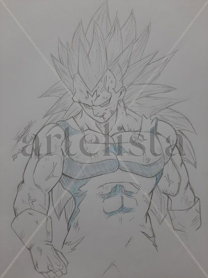 Vegetta Magin SSJ3 Pencil