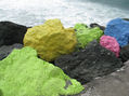 rocas  de color