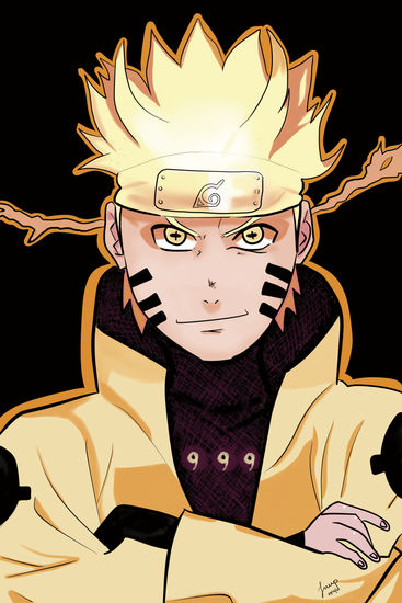 Arte digital, naruto uzumaki 