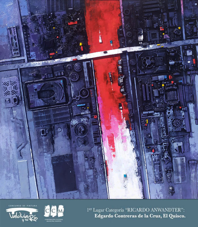 "Vista aerea de la ciudad en fase 3"