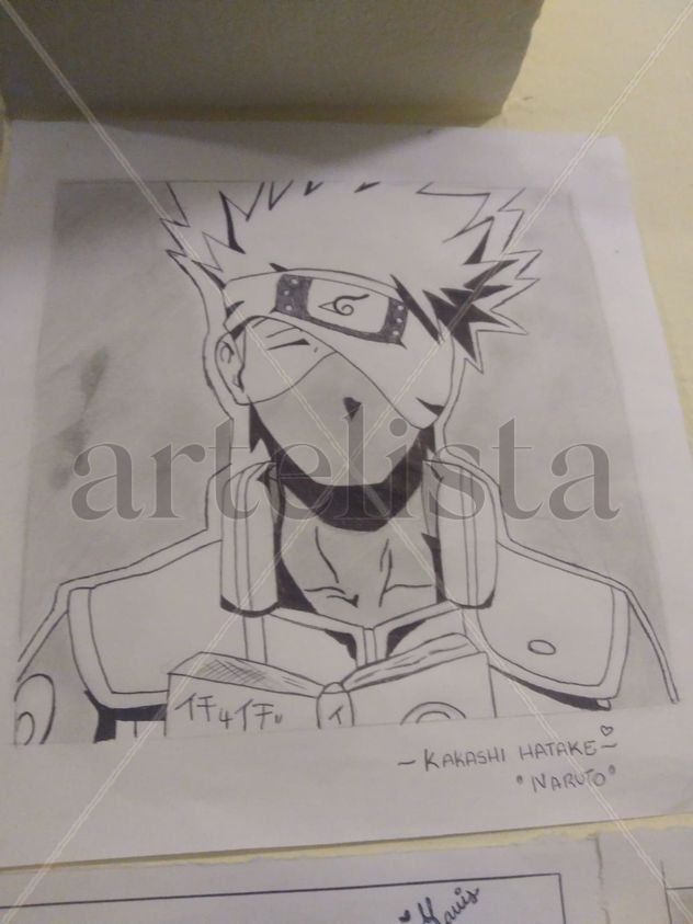 Dibujo de Kakashi Hatake
