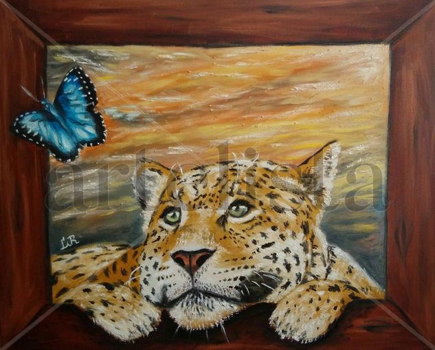 LA VENTANA DEL ADMIRADOR Oil Canvas Animals