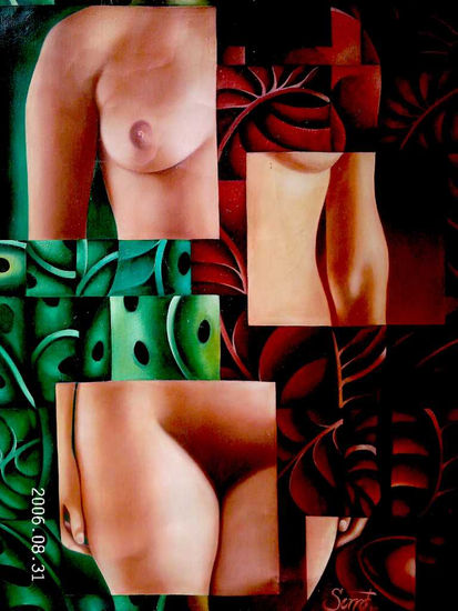 Evolución Oil Canvas Nude Paintings