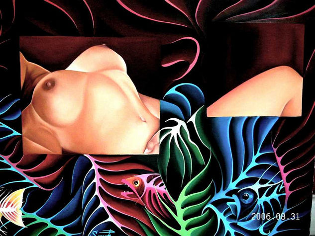 Bañista Oil Canvas Nude Paintings