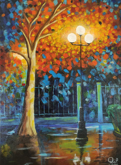 Farola Acrylic Canvas Landscaping