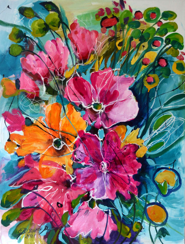 Abstract Cand bobocul da in floare Bissinger