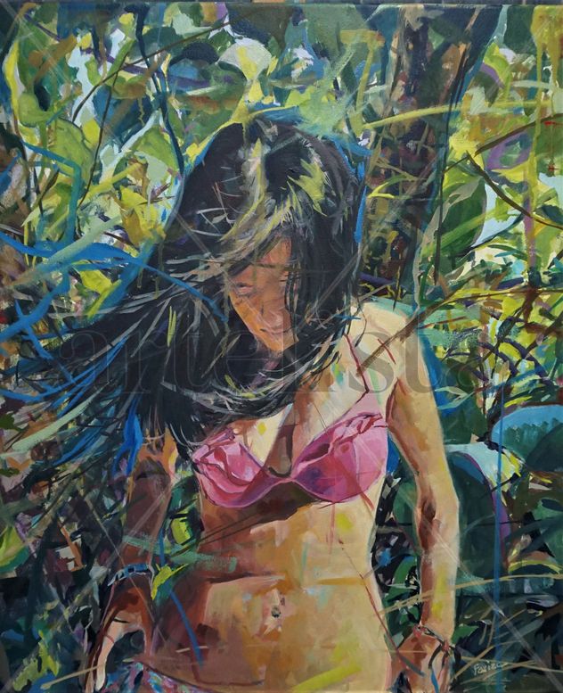 El bikini rosa