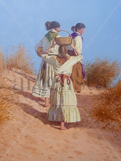 Camino del marisqueo