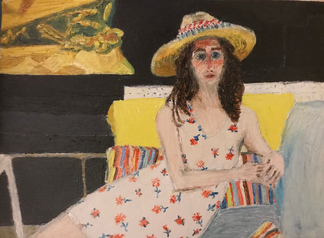 Girl in Rockefeller Center