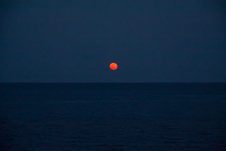 La luna roja