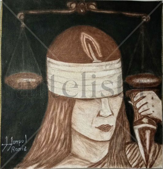 Visage Justicia \ Visage Justice Mixed Media