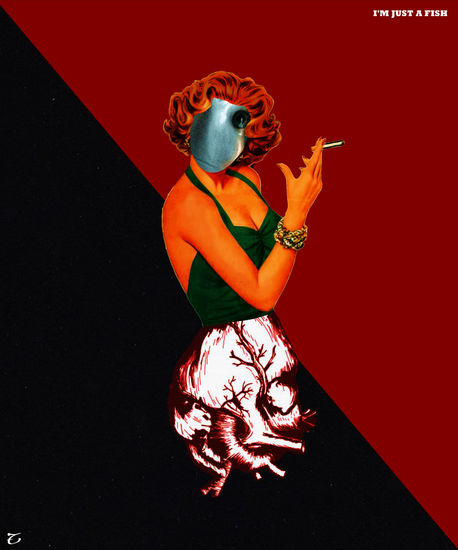 La mujer pez Others Portrait