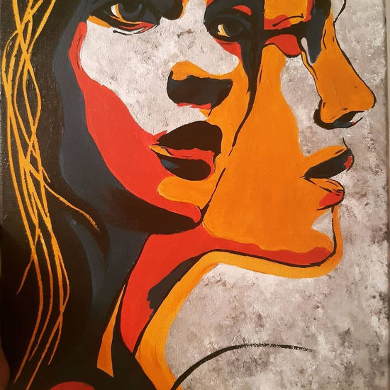 Reflejo Acrylic Canvas Portrait