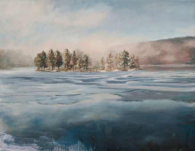 Sognsvann 1 Oil Canvas Landscaping