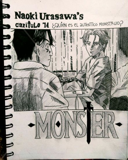 Monster (naoki urasawa) Mixed Media