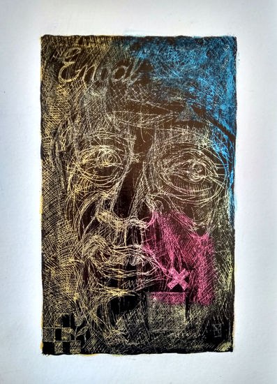 El Hombre Estoico Monoprint