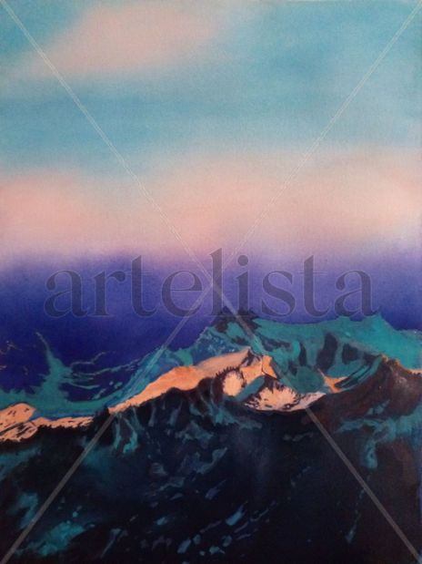 Picos al amanecer
