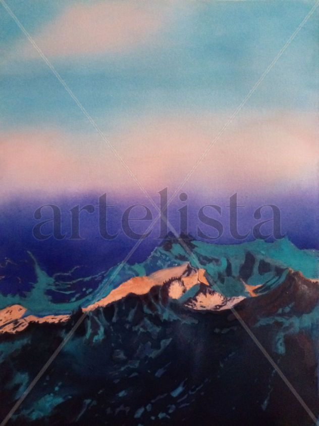 Picos al amanecer