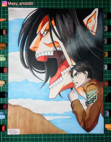 "eren jeager" Making Pen