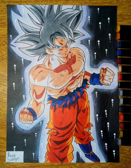 Goku ultra instinto Making Pen