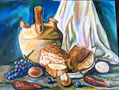 Cantaro, fruta , variedad de pan