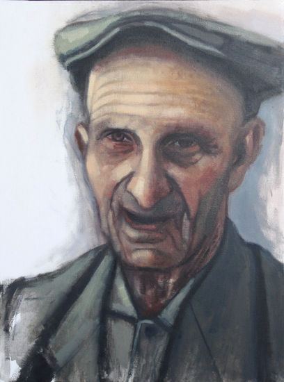 Vechio Oil Canvas Portrait