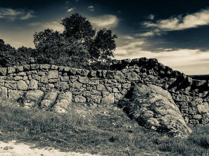 Muro antiguo de...
