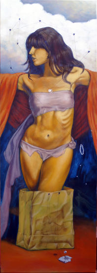 Ser  o tener Acrylic Canvas Nude Paintings