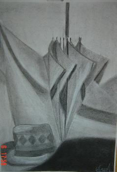 Bodegón Graphite Paper Still Life Paintings