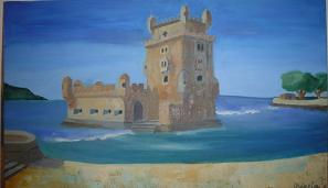 Torre de Belem Oil Canvas Landscaping