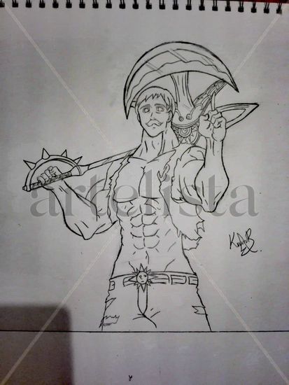 Escanor, los 7 pecados capitales Pencil