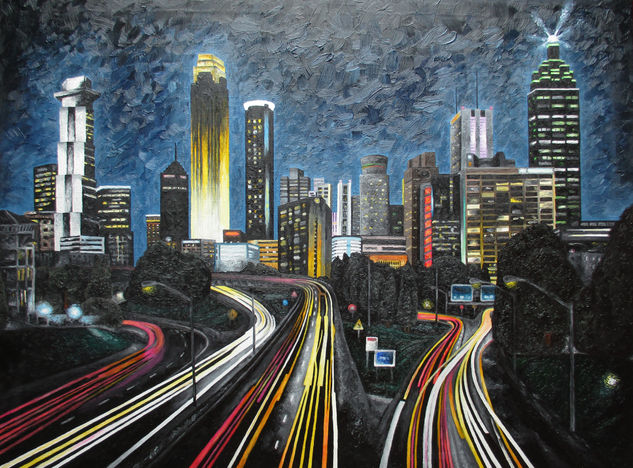 Metrópolis Oil Canvas Others