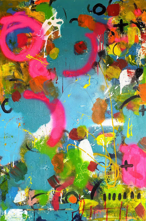 No thinking only painting 1