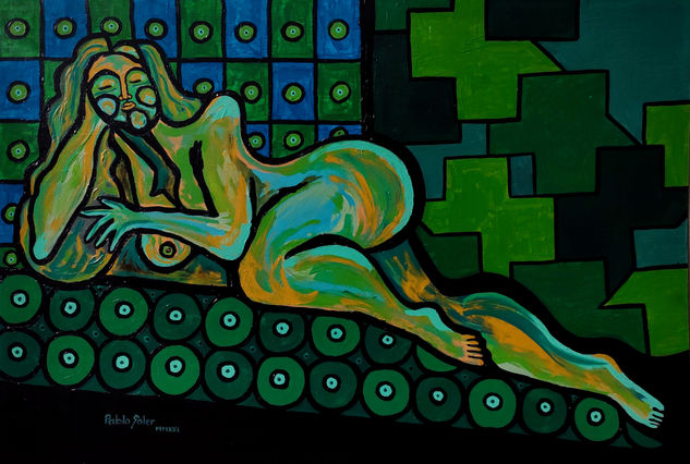 ALENKA Acrylic Panel Figure Painting