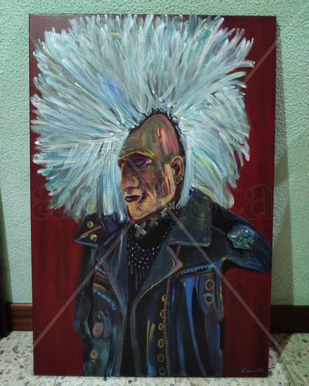 El punky Acrylic Canvas Others