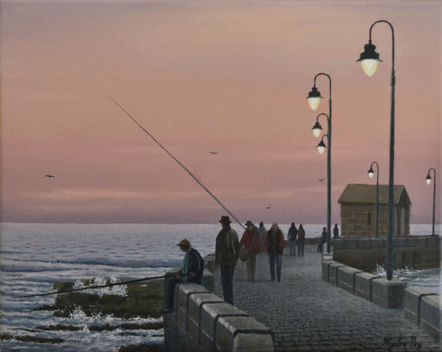 ATARDECER EN EL ESPIGON