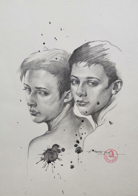 Portrait of men
