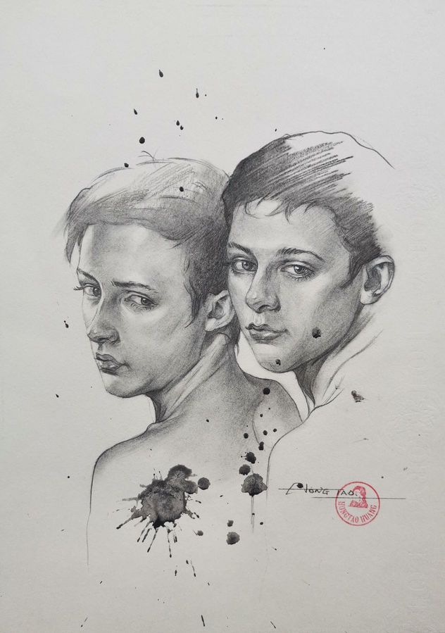 Portrait of men