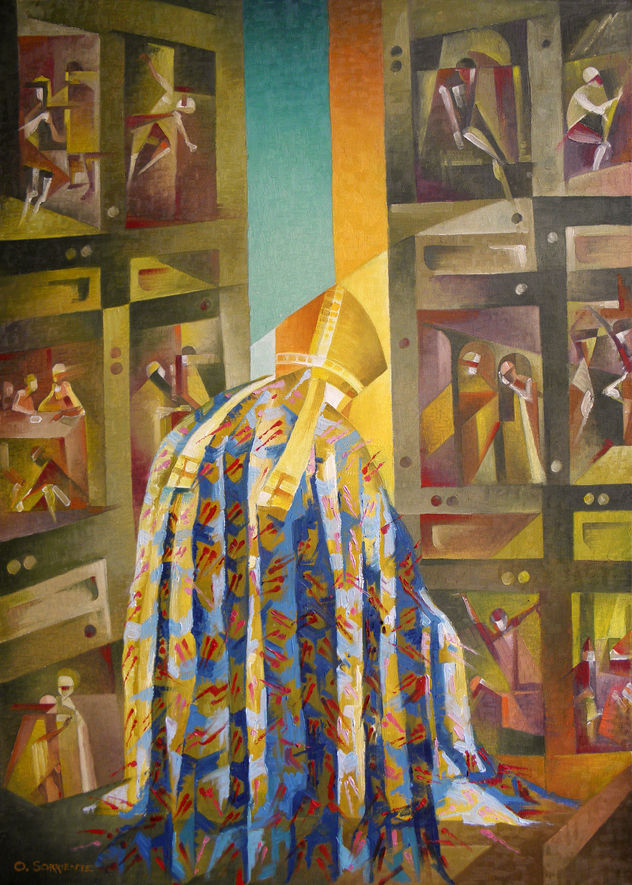 Jubileo 2000 - Papa Juan Pablo II - Panel izquierdo