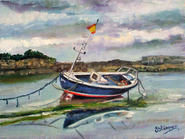 LA MARUCA Oil Canvas Marine Painting