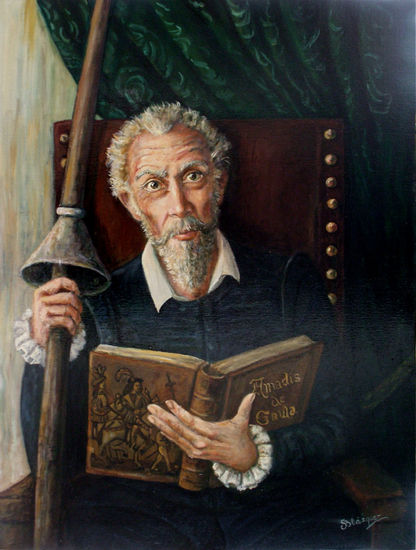 ALONSO QUIJANO Óleo Lienzo Retrato