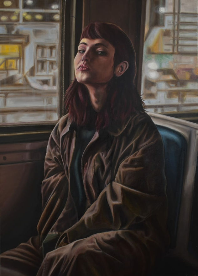 La Gioconda del tren a casa
