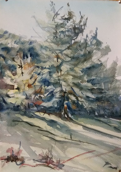 Pinos Watercolour Paper Landscaping