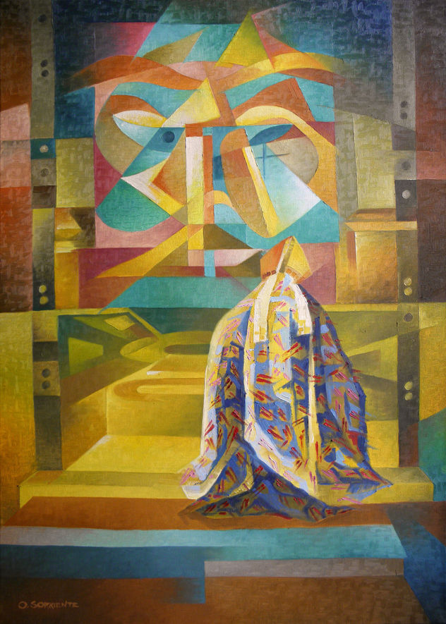 Jubileo 2000 - Papa Juan Pablo II - Panel central
