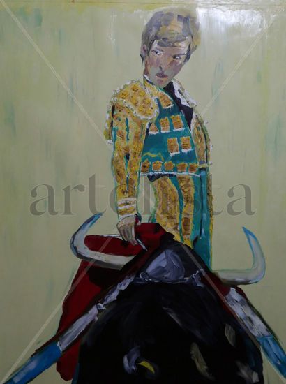 Torero Oil Others Figure Painting