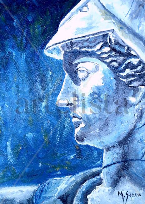 Athena in the twilight